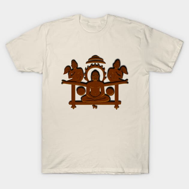 Lord Mahavira jainism T-Shirt by HurdyGurdy